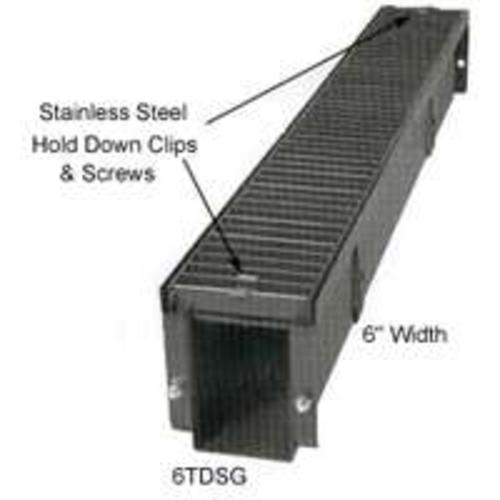 UPC 725697162380 product image for 6EPSWH End Plate W/Hole Trench Drain, 6