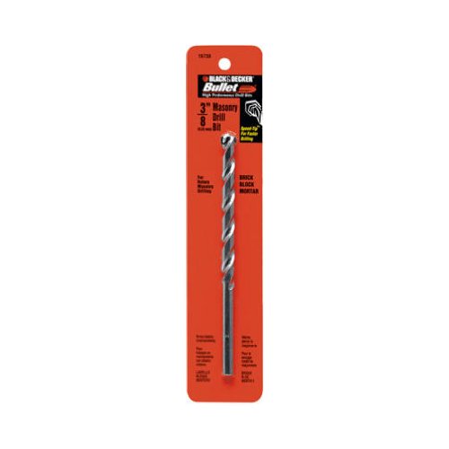 Black & Decker Spiral Masonry Drill Bit 3/8' X 6' at Sears.com