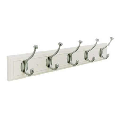 Amerock Hook Rack Beveled 27 - White