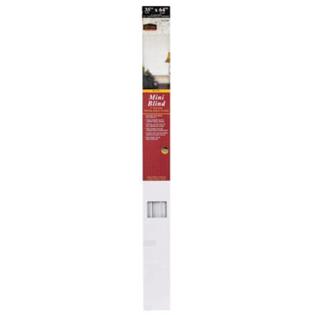 LIVING ACCENTS ML3564WH Vinyl Mini Blinds, 35 LIVING ACCENTS ML3564WH Vinyl Mini Blinds, 35