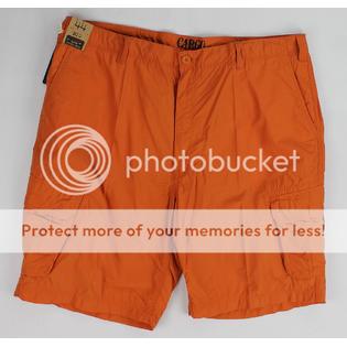 Roundtree & Yorke Mens Orange Cargo Shorts Sz 30 Ret $49.50 Roundtree & Yorke Mens Orange Cargo Shorts Sz 30 Ret $49.50