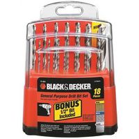 Black & Decker 18PC DRILL BIT SET at Sears.com