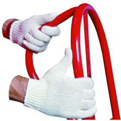 IMPACT PRODUCTS LLC String Knit Work Gloves, Regular Weight, Natural, Large, Dozen IMPACT PRODUCTS LLC String Knit Work Gloves, Regular Weight, Natural, Large, Dozen