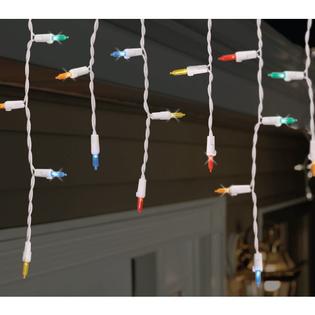 unknown Ge Christmas Staybright LED 100 Lt. 5.5mm Icicle Light - Multi-colof unknown Ge Christmas Staybright LED 100 Lt. 5.5mm Icicle Light - Multi-colof