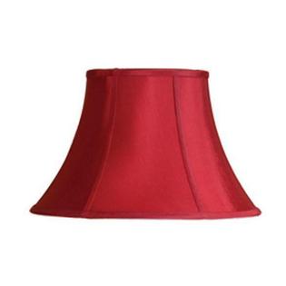 Opus Lighting Laura Ashley SFL321 Classic 21 in. Wide Bell Shaped Lamp Shade, Red, Faux Silk Fabric Shade, B8828 Opus Lighting Laura Ashley SFL321 Classic 21 in. Wide Bell Shaped Lamp Shade, Red, Faux Silk Fabric Shade, B8828