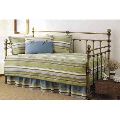 Stone Cottage Fresno 5 Piece Daybed Set in Green Stripe at Sears.com