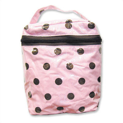 Trend Lab Insulated Bottle Bag in Maya Polka Dot Pink at Sears.com