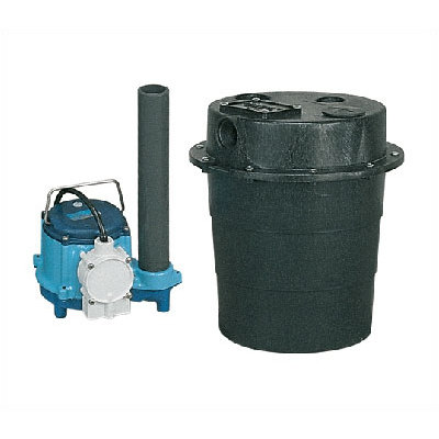 Little Giant 1.5" 1/3 HP "Drainosaur" Water Removal System - Volts / Cord: 230 Volts / 8' Cord at Sears.com