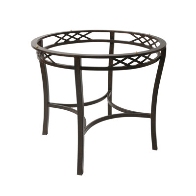 Pastel Furniture Atrium Dining Table - Base Finish: Smoke Copper, Top Finish: Tumbled Marble in Monterey at Sears.com