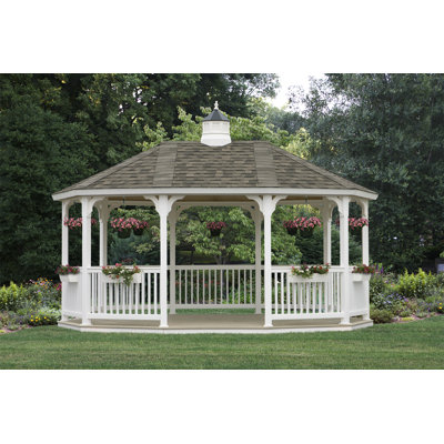 Homeplace Gazebo - Floor Kit: No, Size: 18' W x 12' D at Sears.com