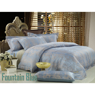 Dolce Mela Fountain-Blue Duvet Cover Set - Size: King at Sears.com