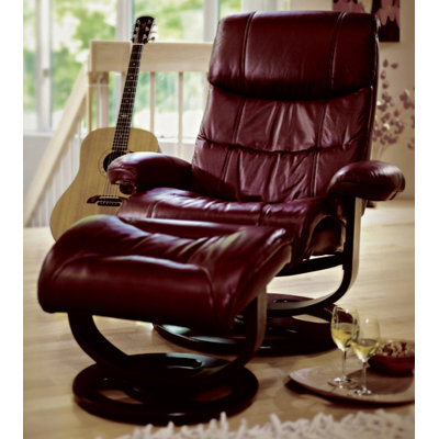 Lane Furniture Rebel Essentials Leather Ergonomic Recliner - Color: Strawberry at Sears.com