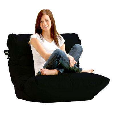 Comfort Research Big Joe Roma Bean Bag Lounger - Color: Stretch Limo Black at Sears.com