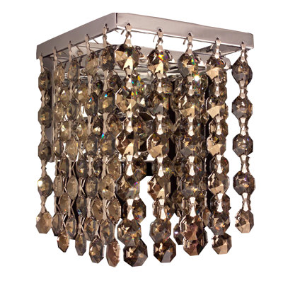 Classic Lighting Bedazzle 1 Light Wall Sconce - Crystal Type: Swarovski Elements Dark Sapphire and Clear at Sears.com