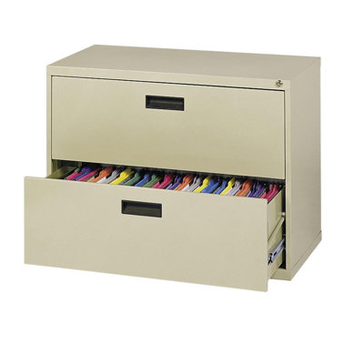 Sandusky 400 Series Lateral File Cabinets - Size / Color: 27" H x 30" W x 18" D / Red at Sears.com