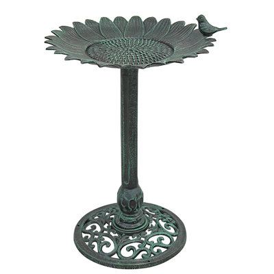 Innova Hearth and Home Sunflower Birdbath at Sears.com