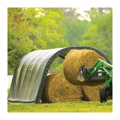 Shelter Logic Round Style Run-In Shed - Size: 22' x 24' x 12' at Sears.com
