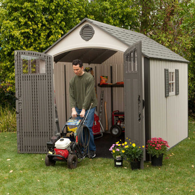 Lifetime Premium Plastic Garden Shed at Sears.com