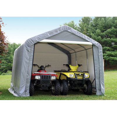 Shelter Logic E Series Shed - Color: Green, Size: 16' H x 30' W x 36' D at Sears.com