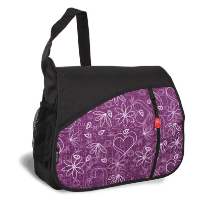 J World Justin Campus Messenger Bag - Color: Love Purple at Sears.com