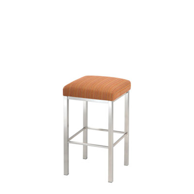 Trica Francisco Bar Stool - Seat Height: Counter Height (26.5"), Seat Type: Leather - Barolo Cherry at Sears.com