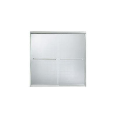 Sterling by Kohler Finesse Bypass Bath Door - Glass: Boxwood Glass, Finish: Silver, Opening Dimensions: 58.32" H x 59.63" W at Sears.com