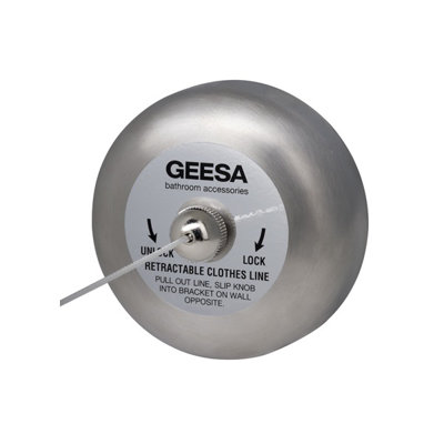 Geesa by Nameeks Standard Hotel Retractable Clothes Line in Stainless Steel at Sears.com