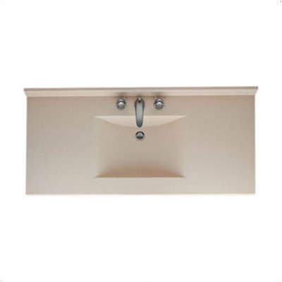 SWANSTONE Metropolitan 43" Contour Vanity Top - Finish: Bone at Sears.com