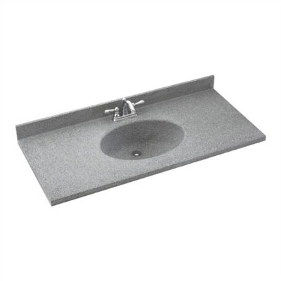 SWANSTONE Classics Chesapeake 43" Single Bowl Vanity Top - Finish: Purple Sage at Sears.com
