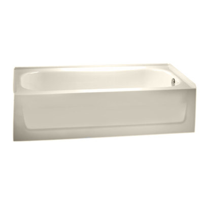 CraneFaucet Neu El Paso Enameled Steel Bathtub with Left Hand Drain - Finish: Bone at Sears.com