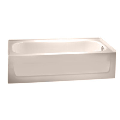 CraneFaucet Neu El Paso Enameled Steel Bathtub with Right Hand Drain - Finish: Biscuit at Sears.com