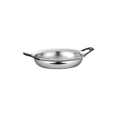 Tramontina Limited Edition Butterfly Stainless Steel 3-qt. Open Everyday Pan