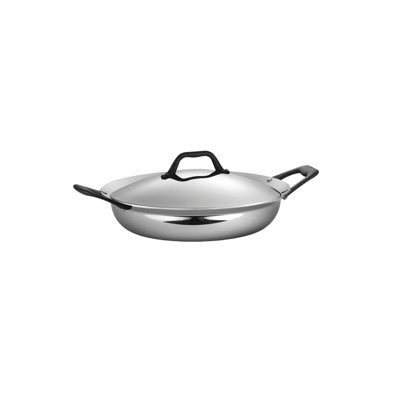 Tramontina Limited Edition Butterfly Stainless Steel 3-qt. Everyday Pan with Lid