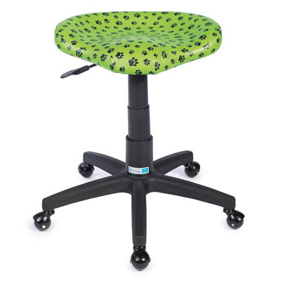 Master Equipment Contoured Grooming Stool - Color: Purple Paw at Sears.com