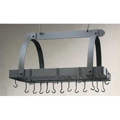 Old Dutch Decor Pot Rack with Grid & Hooks - Finish: Graphite at Sears.com