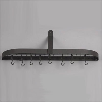Old Dutch Wall Pot Rack w/ 12 Hooks - Finish: Graphite at Sears.com