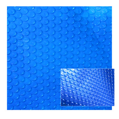 Swim Time Rectangular 12mm Solar Blanket for In Ground Pool - Size: 20' x 40'