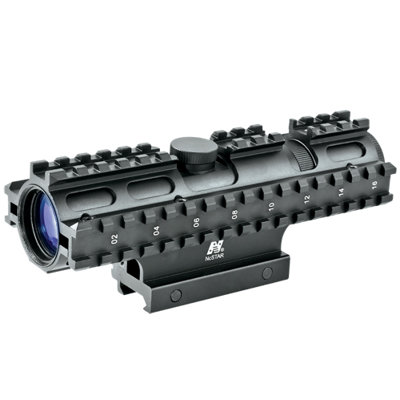 NcSTAR 2-7x32 Compact Scope 3 Rail Sighting System /  Weaver Mount / in Green at Sears.com