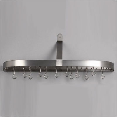 Old Dutch Wall Pot Rack w/ 12 Hooks - Finish: Satin Nickel at Sears.com