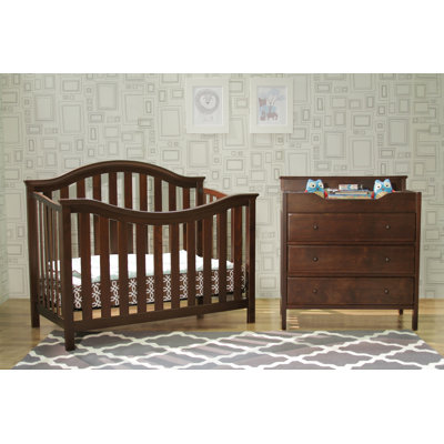 DaVinci Goodwin 4-1 convertible crib with toddler rail - Finish: Espresso at Sears.com