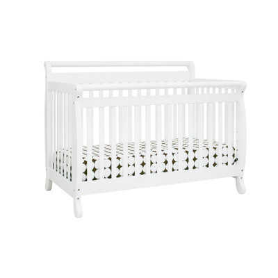 DaVinci Emily 4-in-1 Convertible Crib with Toddler Rail in White at Sears.com