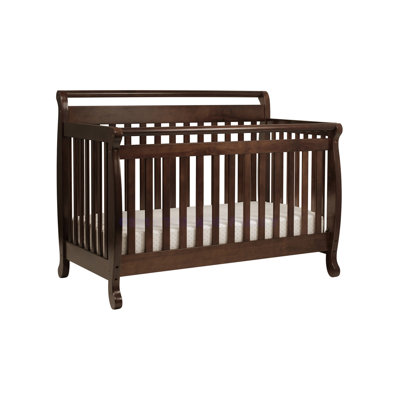 DaVinci Emily 4-in-1 Convertible Crib with Toddler Rail in Espresso at Sears.com