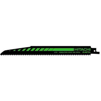 Hitachi 25 Pieces 12" BIM Nail-Embedded Wood Reciprocating Saw Blade at Sears.com