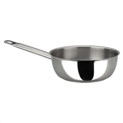 FRIELING Sitram Profiserie Stainless Steel Saucier - Size: 2.1-qt.