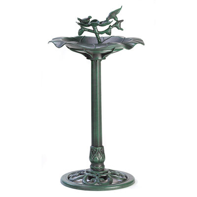 Zingz & Thingz Verdant Pedestal Birdbath at Sears.com