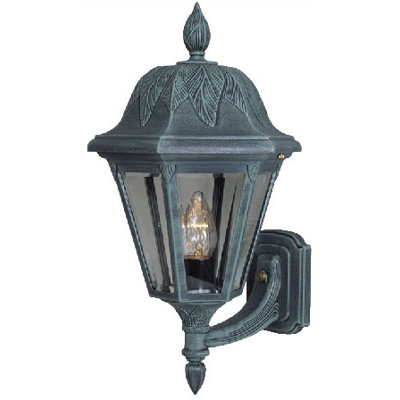 Special Lite Products Floral Small Bottom Mount Wall Bracket-Short Tail - Finish: White, Glass: Plain at Sears.com