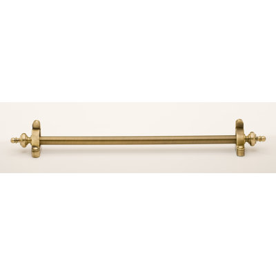 Zoroufy 48" Heritage Fluted Tubular Stair Rod Set Regular Brackets Urn Finial - Finish: Wrought Iron at Sears.com
