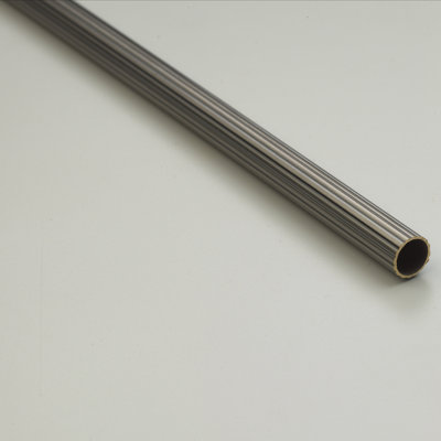 Zoroufy 48" Heritage Fluted Tubular Stair Rod Set Regular Classic Brackets - Finish: Antique Pewter at Sears.com