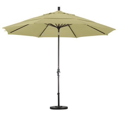 California Umbrella 11' Aluminum Market Umbrella - Finish: Bronze, Fabric: Pacifica Taupe at Sears.com