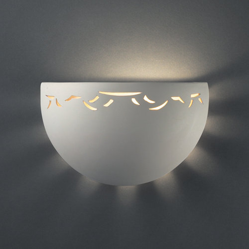 Justice Design Group Sun Dagger Half-Circle Pocket Wall Sconce - Finish: Antique Copper, Cutout Option: Texas Star at Sears.com